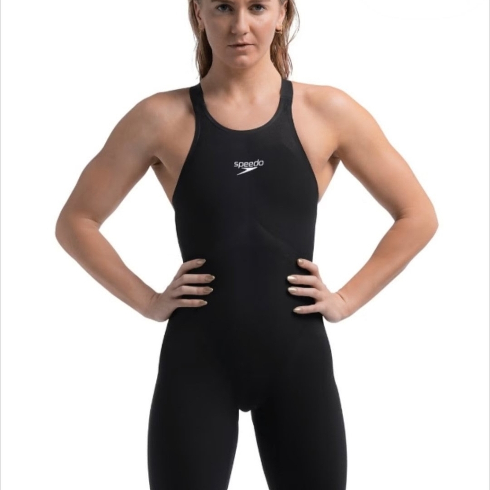 Speedo Women's Black One Piece Swimsuit